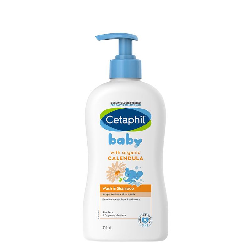 

Cetaphil 400ml Baby Wash & Shampoo with Organic Calendula