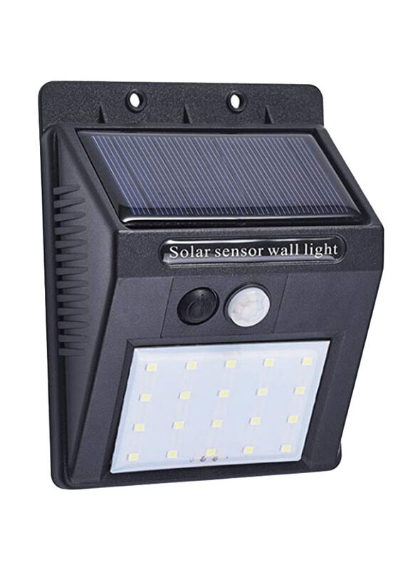 

Conpex Waterproof LED Solar Street Light, Black
