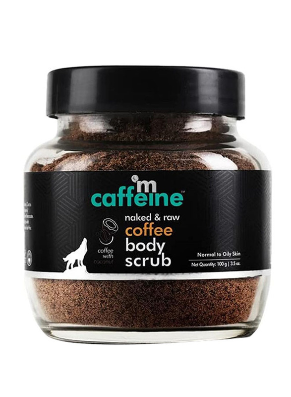 Mcaffeine Exfoliating Coffee Body Scrub for Tan Removal & Soft-Smooth Skin, 100gm