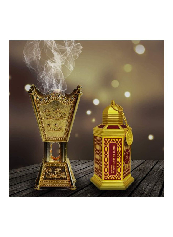 Al Haramain 50 Years Oudh Ma'al Attar, 90g, Multicolour