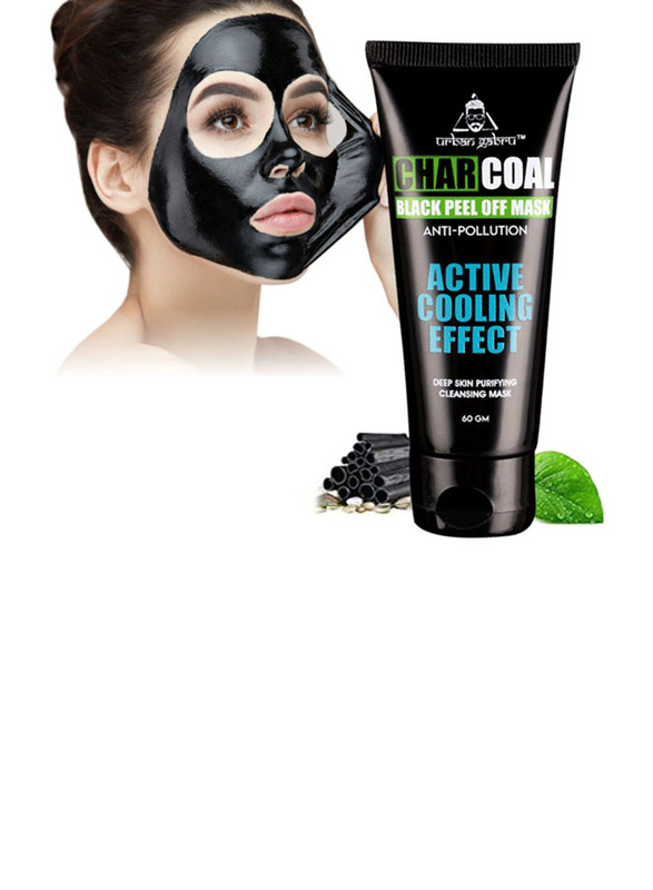 Urban Gabru Charcoal Peel Off Mask, 60gm