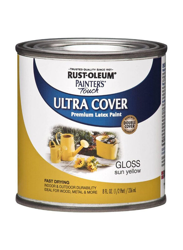

Rust-oleum Painter’s Touch Gloss, 4 x 12oz, Sun Yellow