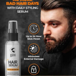 Beardo Hair Serum With Argan Oil For Men, 50Ml