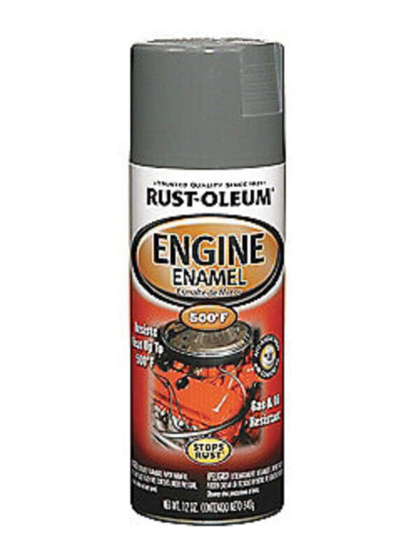 

Rust-Oleum Engine Enamel Spray Paint, 12oz, Ford Grey