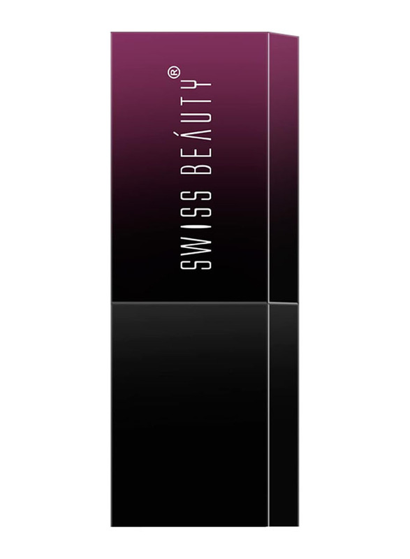 Swiss Beauty HD Matte Pigmented Smudge Proof Lipstick, 3.5gm, Attitude, Pink