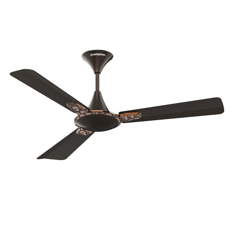 

Crompton 48-Inch Aura 2 Prime Antidust 1200mm Ceiling Fan, CFPRAU2BR48BBZAD1S, Bakers Brown