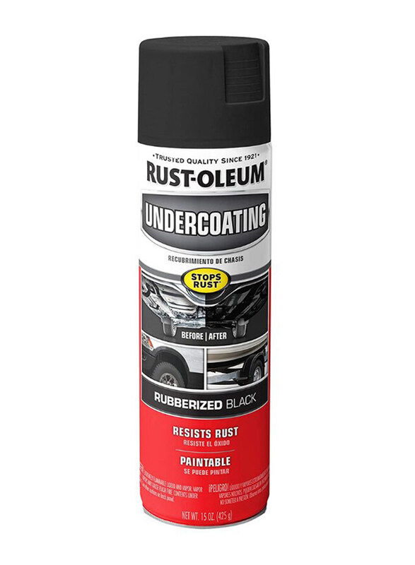 

Rust-Oleum Rubberized Undercoating Spray, 15oz, Black