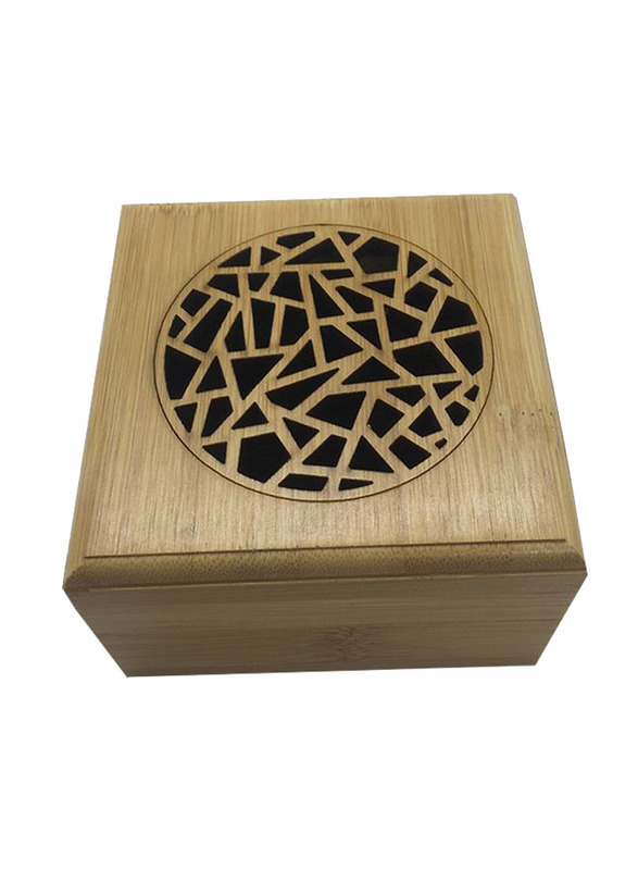 Wooden Incense Stick Burner Case Storage Box, Brown