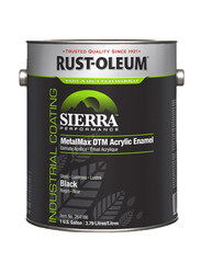 Rust-Oleum MetalMax DTM Acrylic Enamel Primer, 3.79 Liter, Black