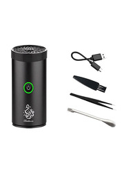 USB Rechargeable Car Incense Burner, Black