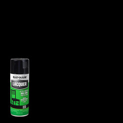 Rust-oleum Specialty Lacquer Spray Paint, 6 x 312gm, Black