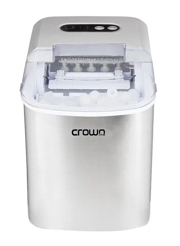 Crownline 2.1L Portable Instant Ice Maker, 120W, IM-162, Grey