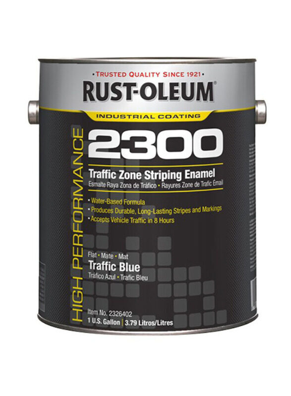 

Rust-oleum High Performance 2300 Traffic Zone Striping Paint, 1 Gallon, White