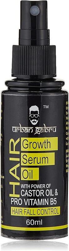 UrbanGabru Hair Growth Serum oil with Castor oil