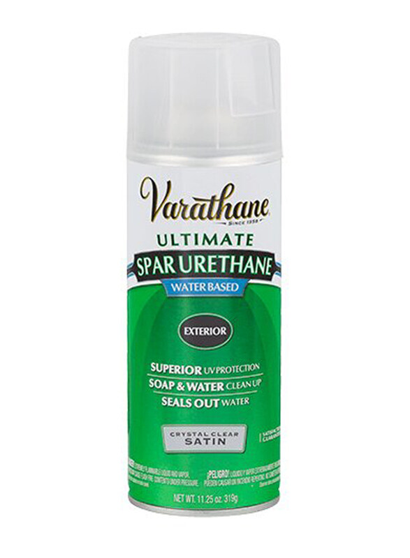 

Rust-Oleum Varathane Spar Urethane Water Based, 6 x 319ml, Clear Satin