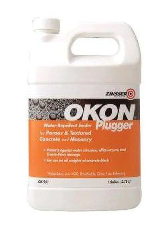 

Rust-oleum Okon Plugger Water Repellent Sealer, 1 Gallon, Clear
