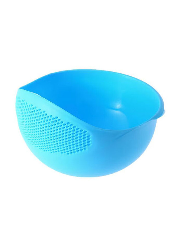 Rice Wash Strainer, Blue