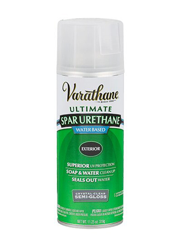 

Rust-Oleum Varathane Spar Urethane Water Based, 6 x 319ml, Clear Semi-Gloss