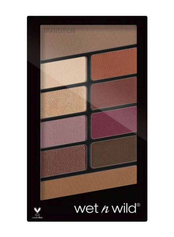 

Wet N Wild 10-Shade Colour Icon Eyeshadow Palette, 10gm, Multicolour
