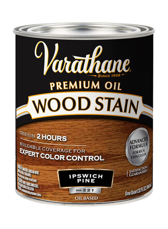 

Rust-oleum Varathane Premium Wood Stain, Quart, 32oz, Ipswich Pine