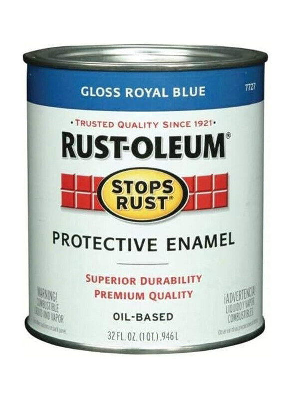 

Rust-oleum Stop Rust Gloss Quart Color, 32oz, Royal Blue