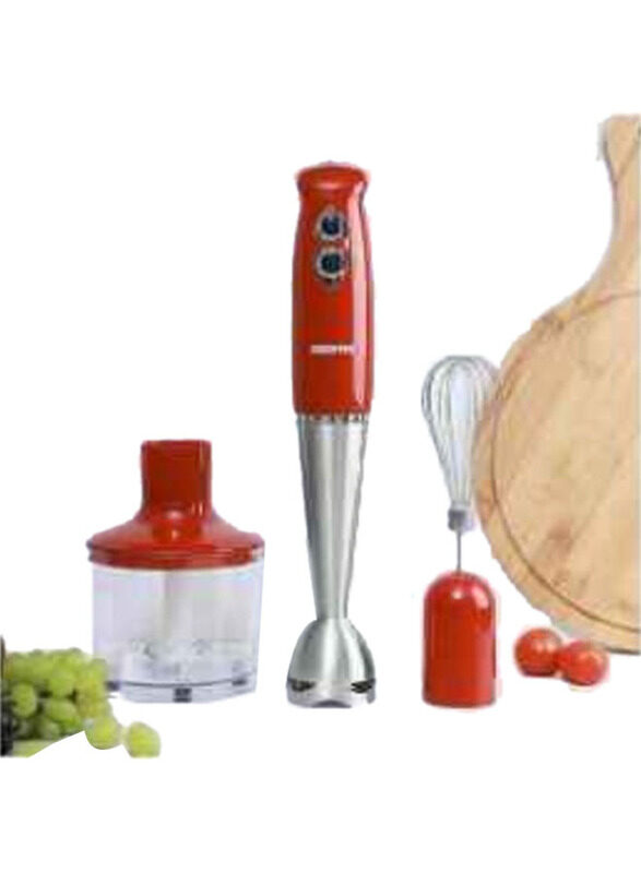 

Geepas 0.86L Hand Blender, with Chopper Bowl & Electric Egg Whisk Set, 400W, GHB6136, Multicolour