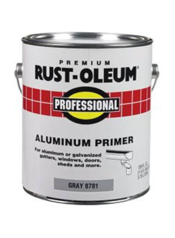 

Rust-oleum Professional Flat Aluminium Primer, 1 Gallon, 2 Pieces, Grey