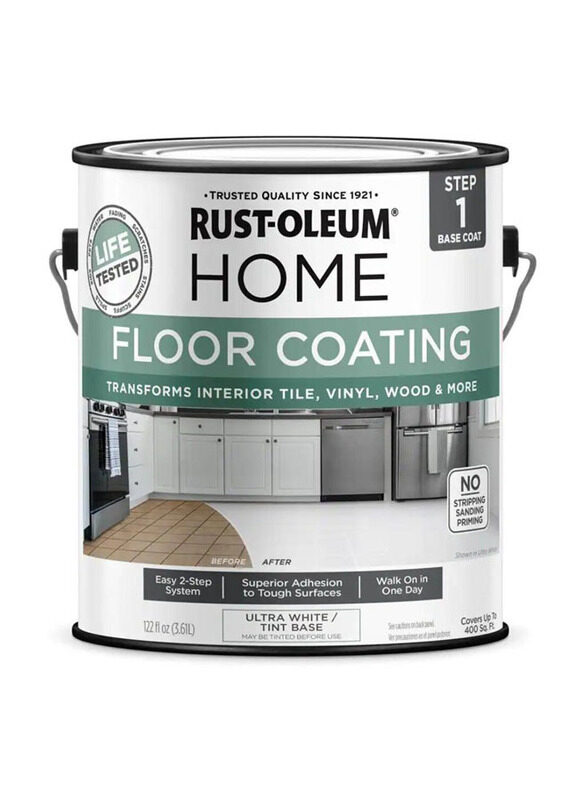 

Rust-oleum Home Floor Coating Tint, 1 Gallon, 2 Pack, Steam Gray