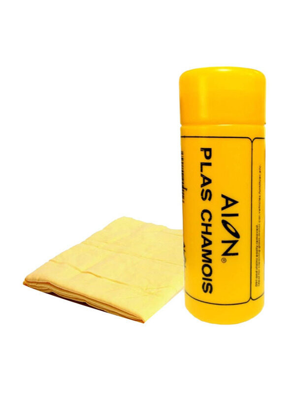 

Generic Small Cham Synthetic Chamois Clean Towel, Yellow