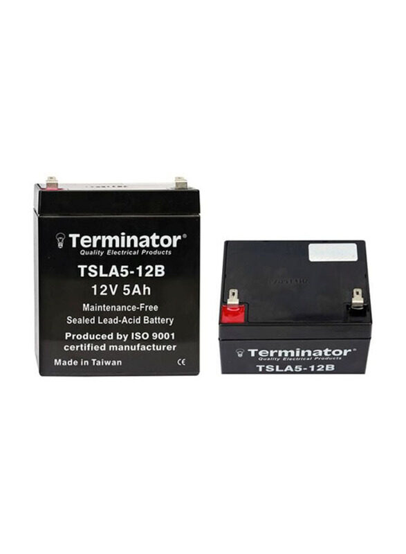 

Terminator Sealed Lead-Acid Battery, Black
