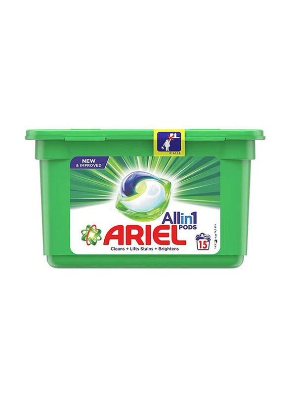 

Ariel All-in-1 Automatic Detergent, 15 Pods