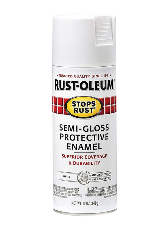 

Rust-oleum Stop Rust Enamel Semi-Gloss Spray Color, 12oz, 6 Pack, White