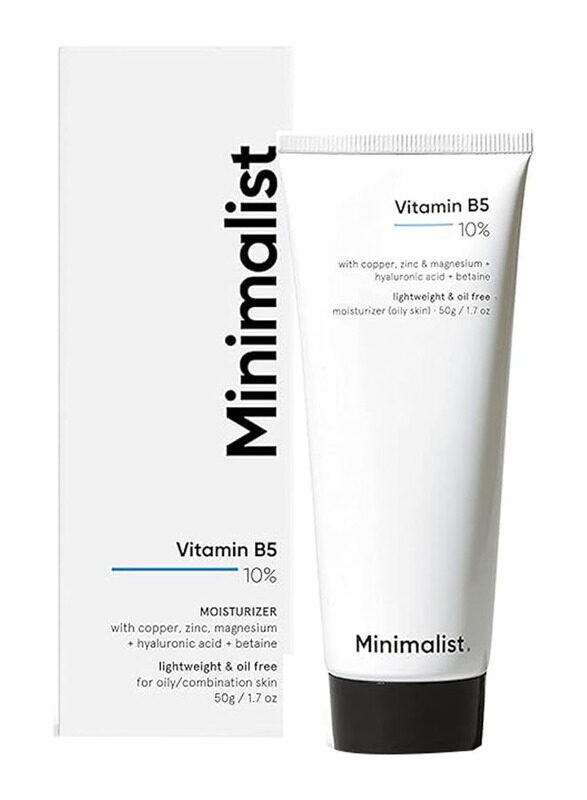 

Minimalist 10% Vitamin B5 Gel Face Moisturizer, 50 gm