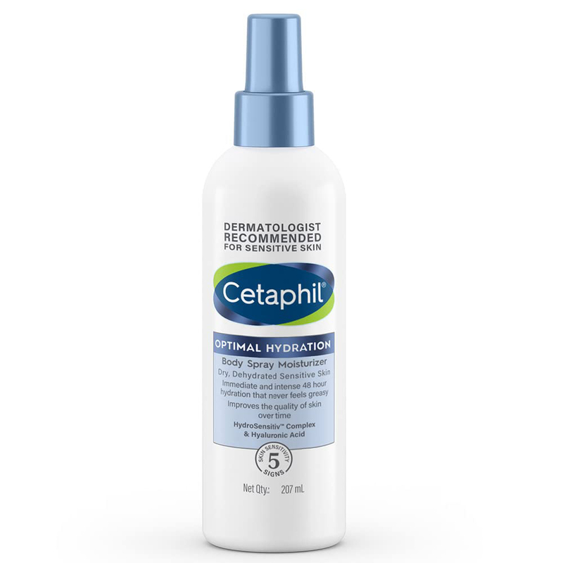 Cetaphil Optimal Hydration Body Spray Moisturizer, 207ml