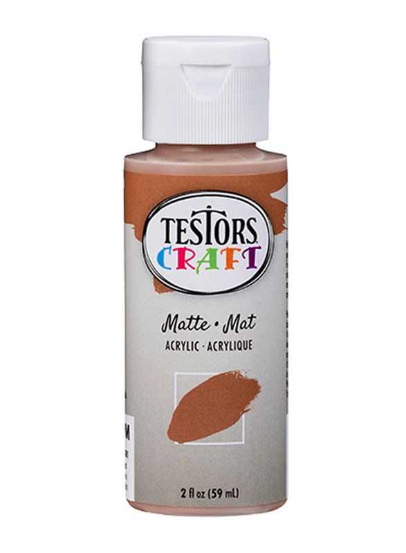 

Testors Craft Acrylic Paint, 6 Pack, Matte Coffee