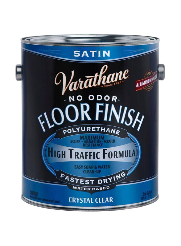 

Rust-Oleum Varathane Polyurethane Floor Finish, 2 x 128oz, Crystal Clear