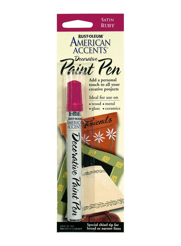 

Rust-oleum Ruby Pencil Ink Paint, 10ml, Ruby