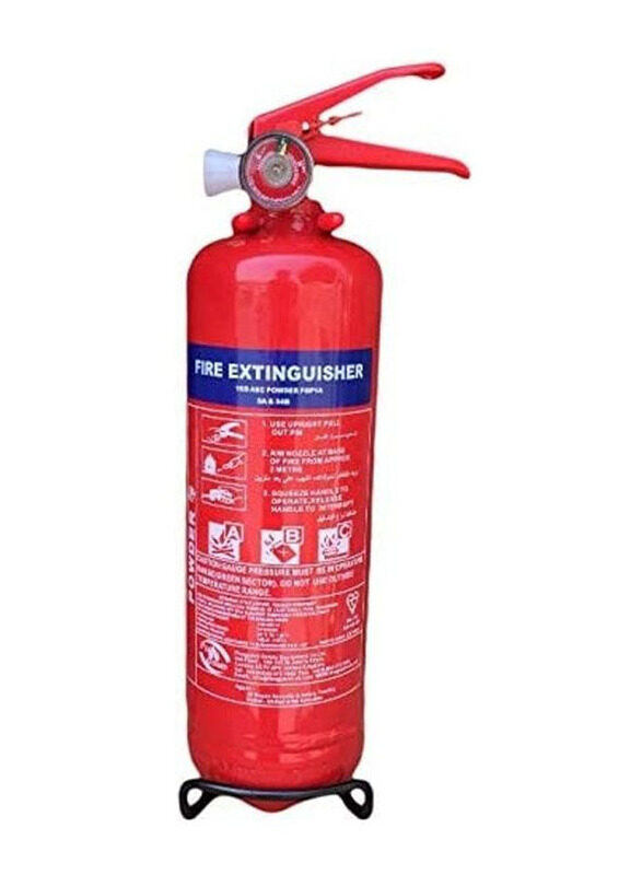 

Generic Fire Extinguisher with Bracket, 33 x 11 x 9cm, Red