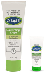 Cetaphil DAM Daily Advance Ultra Hydrating Lotion and Moisturising Cream, 2 Pieces