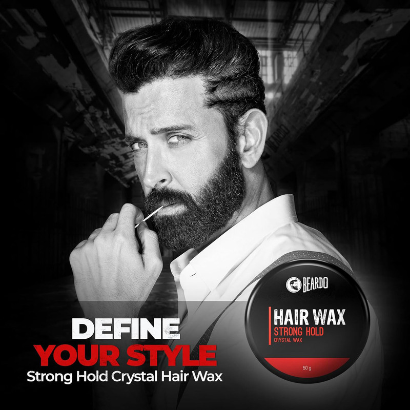 Beardo Hair Wax Strong Hold, 50gm