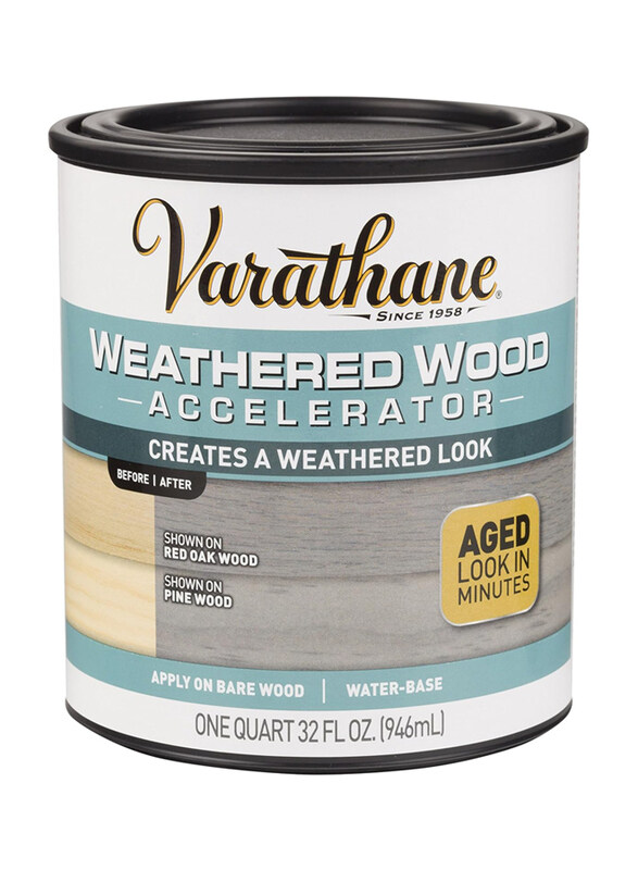 

Rust-Oleum Varathane Weathered Wood Accelerator Original Version, 946ml, Grey