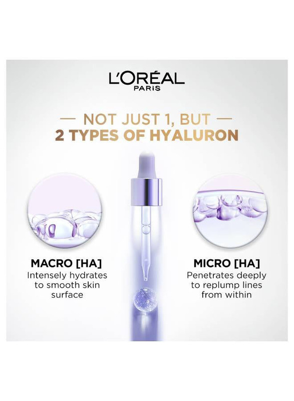 L'Oreal Paris Hyaluron Expert 1.5% Hyaluronic Acid Serum, 30ml