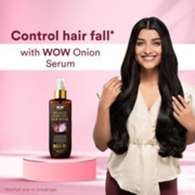 Wow Skin Science Red Onion Black Seed Hair Serum