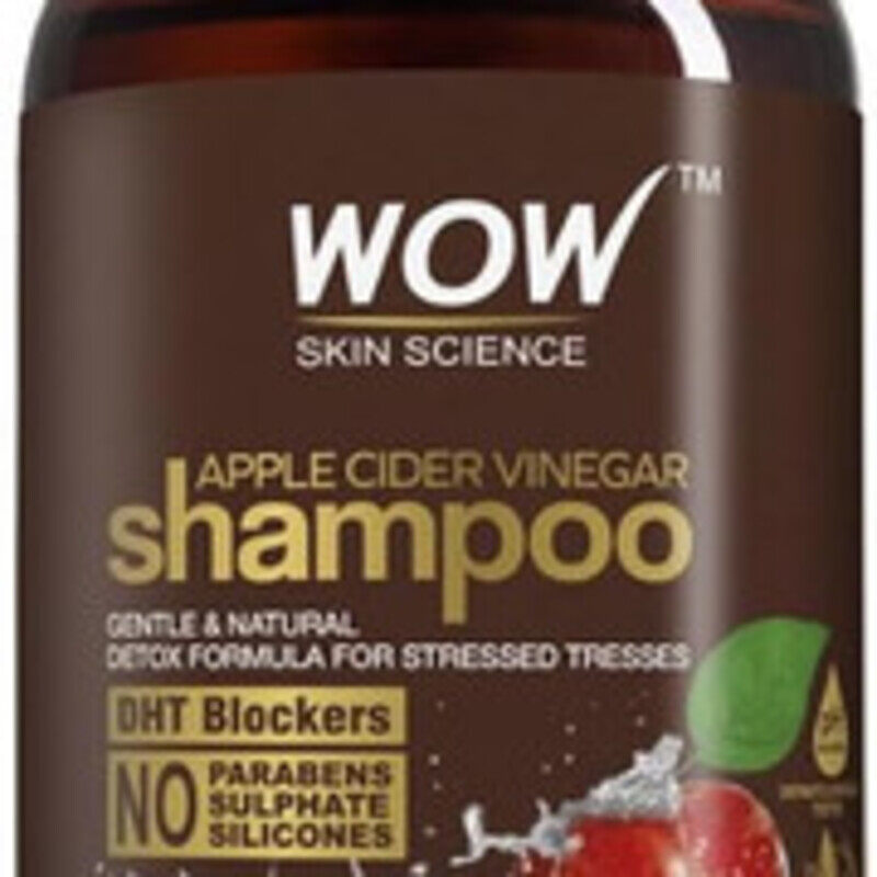 

Wow Skin Science WOW Apple Cider Vinegar No Parabens & Sulphate Shampoo, 300mL