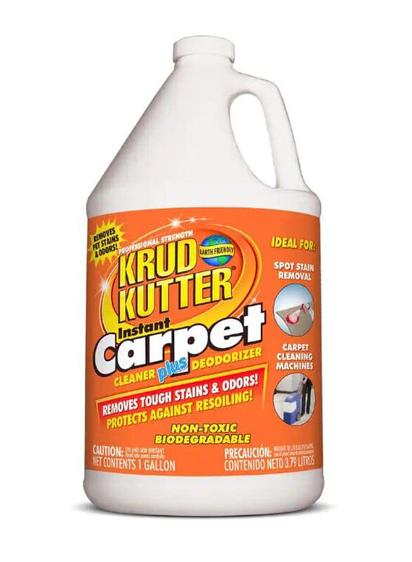 

Krud Kutter Instant Carpet Stain Remover Plus Deodorizer, 1 Gallon