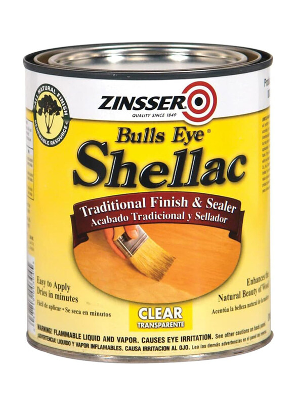 

Zinsser Quart Bulls Eye, 32oz, Clear Shellac