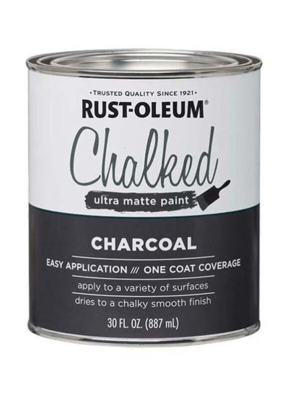 

Rust-oleum Chalked Ultra Matte Spray Paint, 887ml, Charcoal