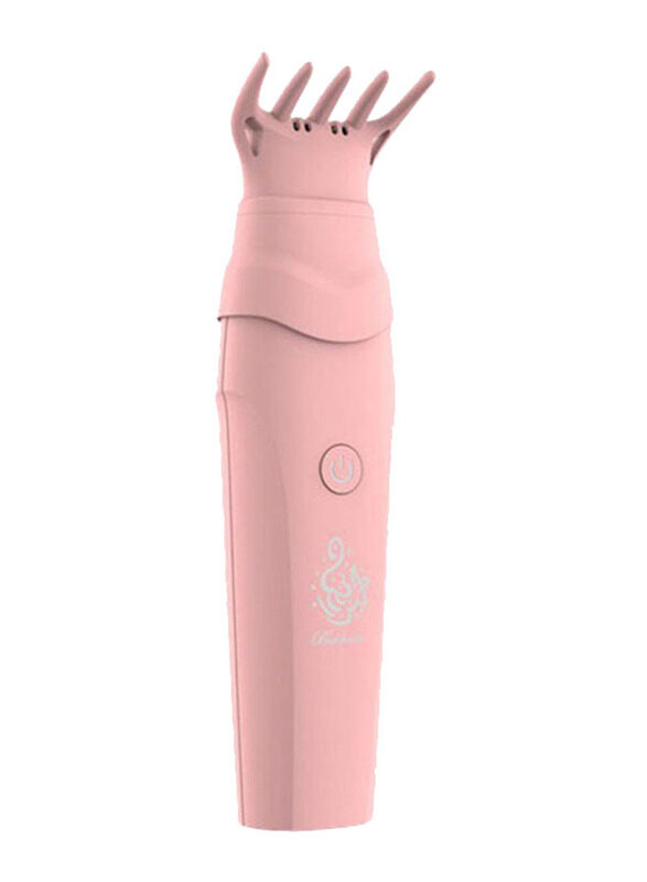 

Generic Bukhoor Smart Rechargeable Handheld Burner with Comb, Pink