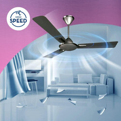 Crompton 48-Inch Premion Aura Prime Antidust 1200mm Ceiling Fan, CFPRAURPM48TTEAD1S, Titanium