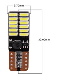 Toby's T10 License Plate LED Light Set, 2 Pieces